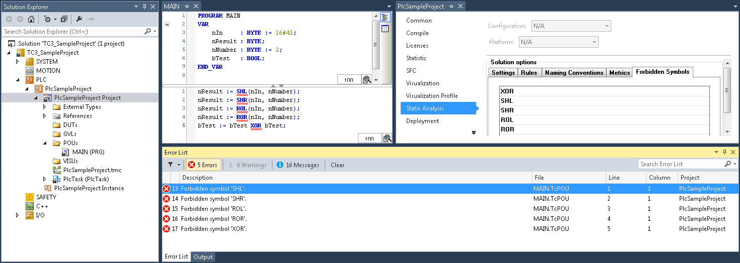 Static analysis 3: