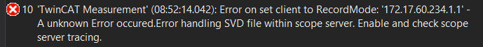 Opening .svd files from a network directory 1:
