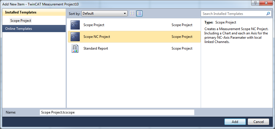 Add Scope report/project 1: