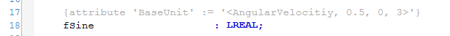Configuration of units with the aid of PLC attributes 1: