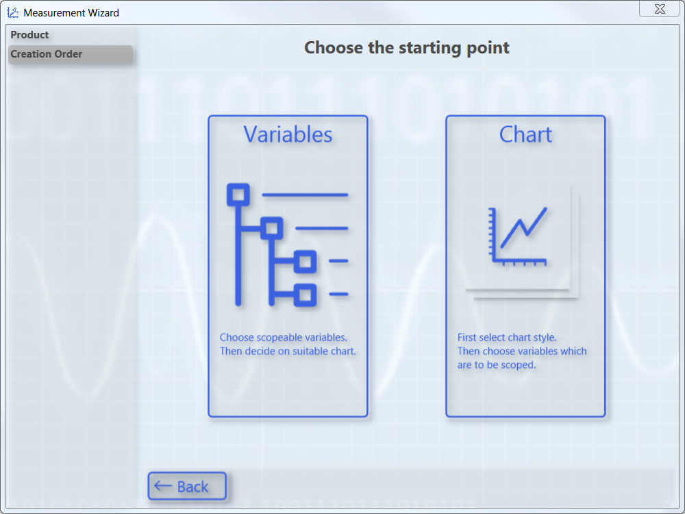 Creating and configuring a Measurement Wizard project 3: