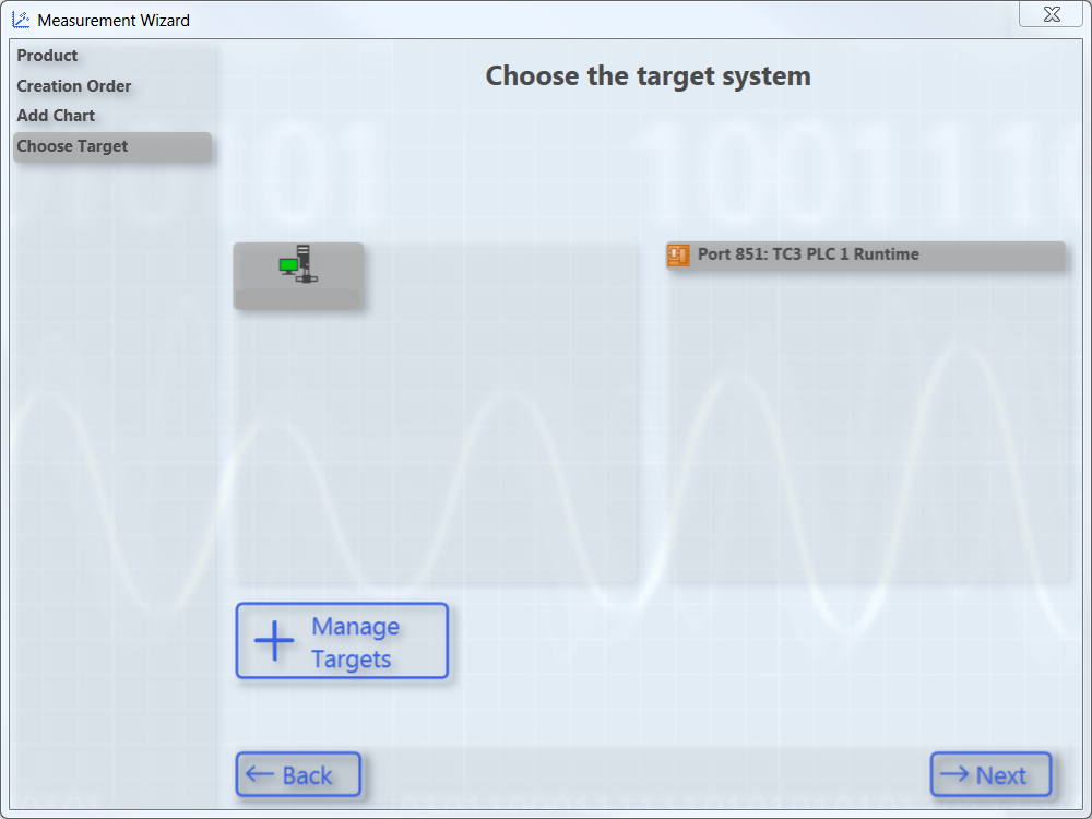 Creating and configuring a Measurement Wizard project 10: