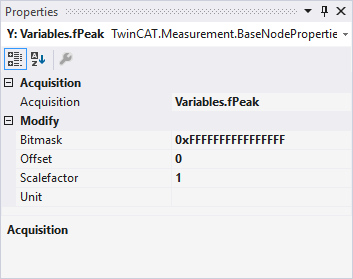 Single bar acquisition interpreter 1: