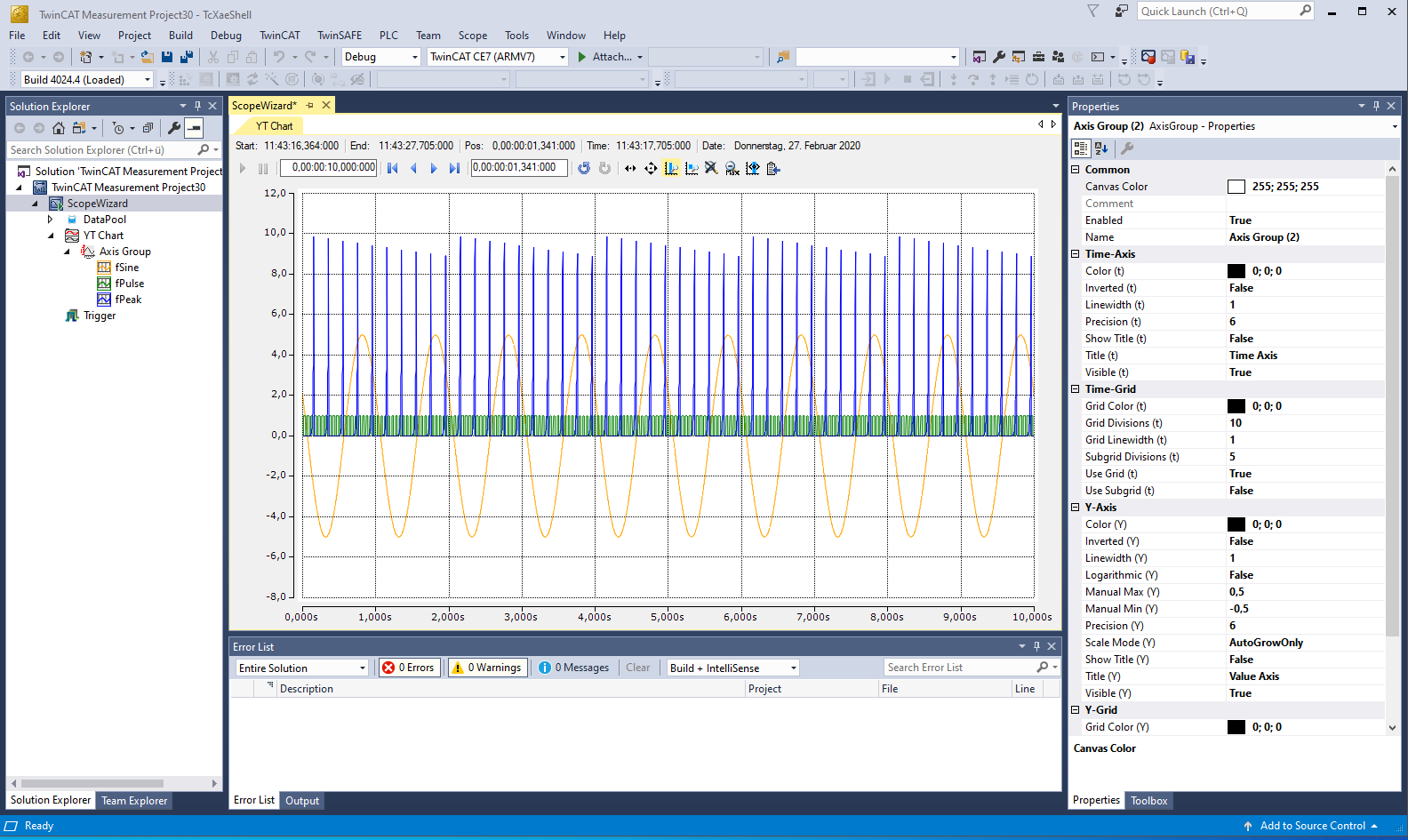 Creating and editing a Scope project 15: