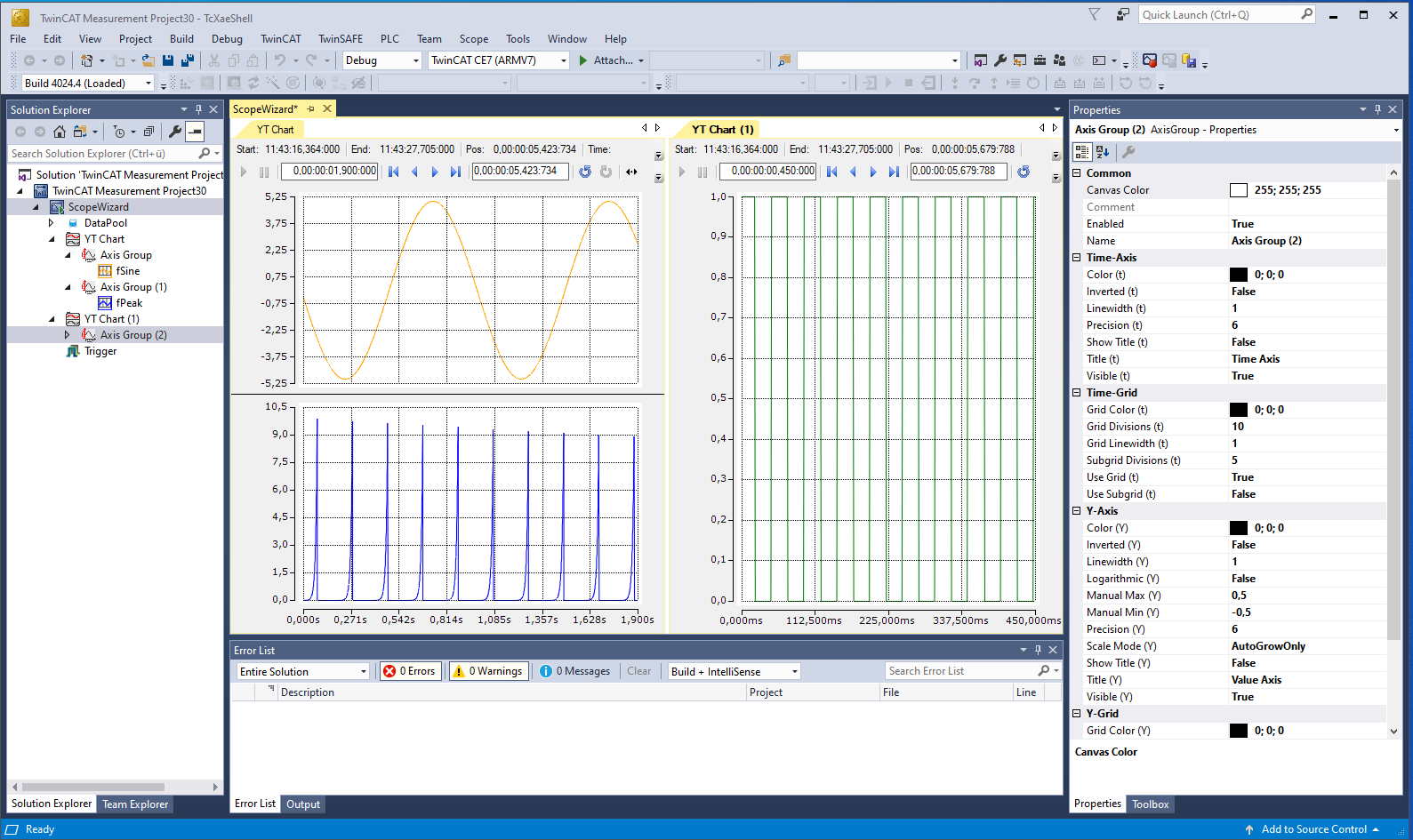 Creating and editing a Scope project 16:
