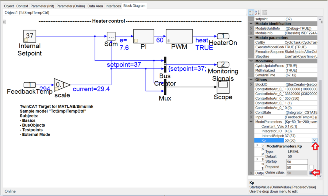 Signal access via TwinCAT 3 Scope  2: