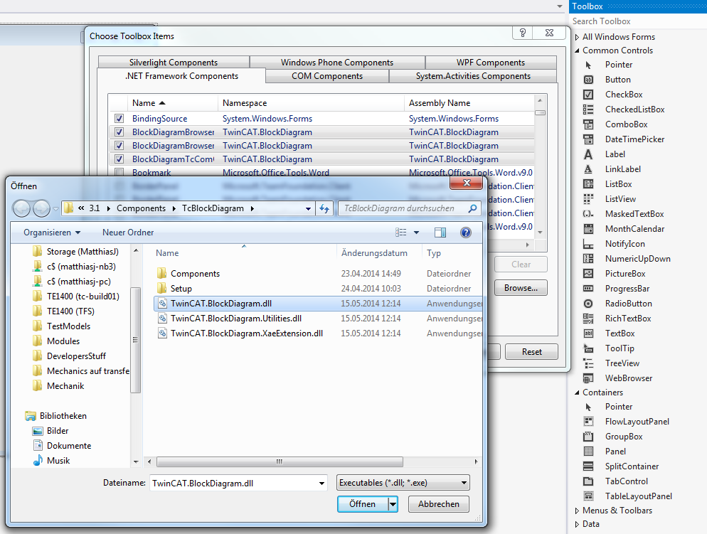 Integrating the block diagram controls 2: