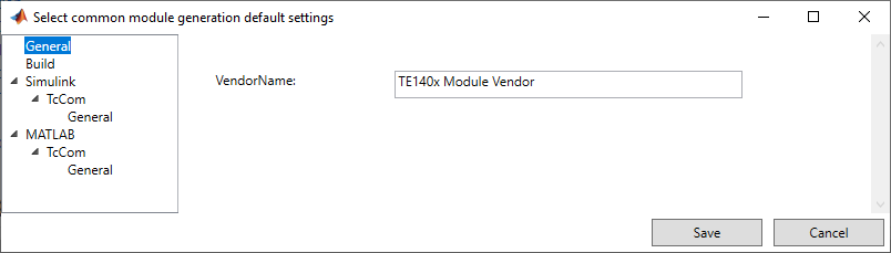 Set up default settings and set MATLAB® path 3: