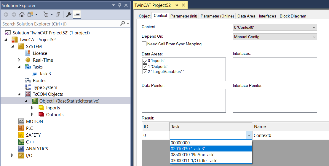 Working with the TcCOM module 4: