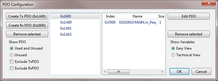 Configuring an EAP device object 6: