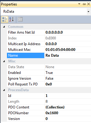 Configuring an EAP device object 11: