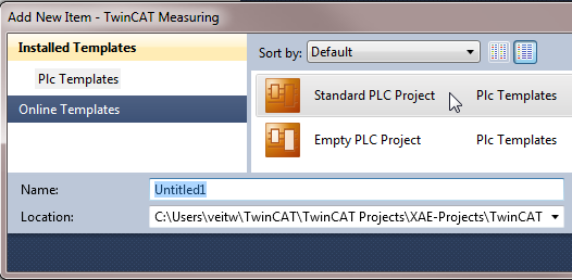 Creating the project examples 2: