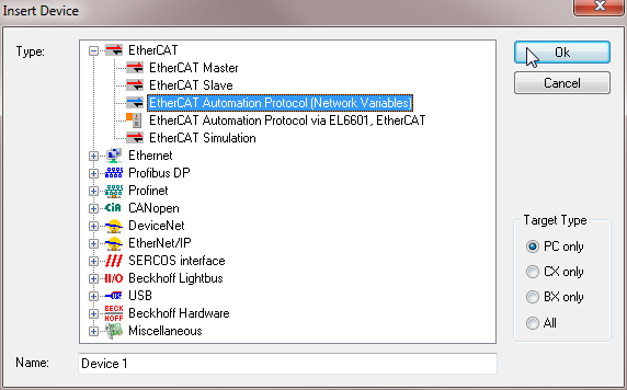 Creating the project examples 7: