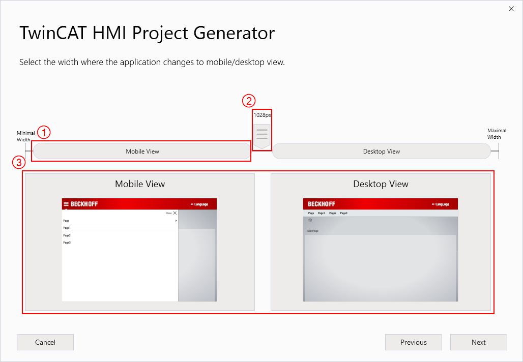 Web Navigation Template 2: