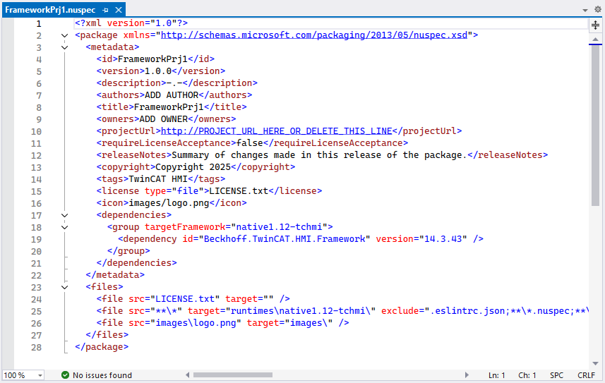 Creating a NuGet package 5: