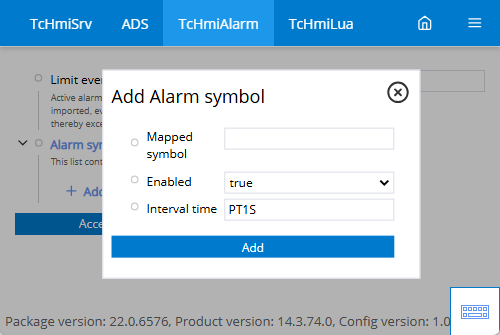 Add alarm 5: