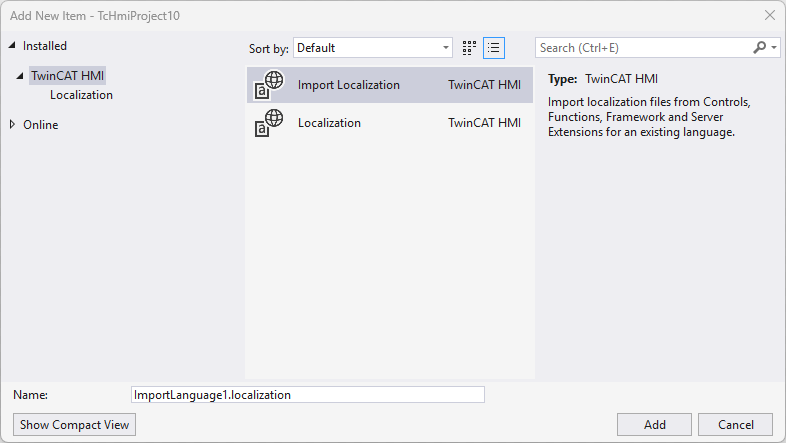 Add localization 2: