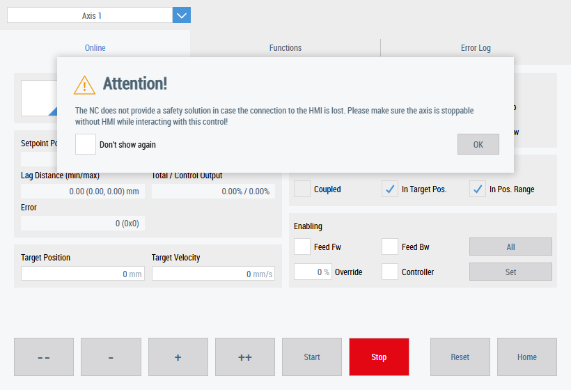 TcHmiMotionControl 2: