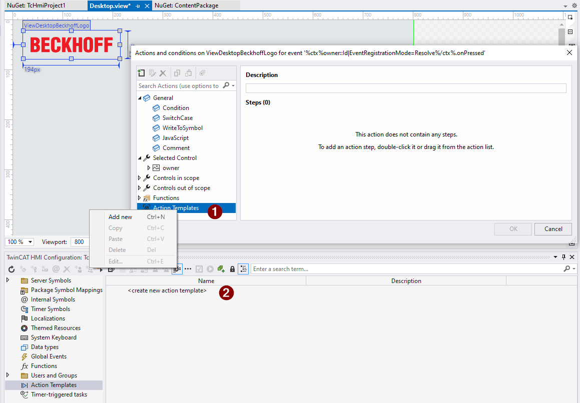 Action Templates 1: