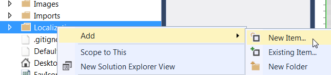 Adding a new language 1: