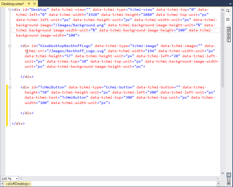 HTML editor 1: