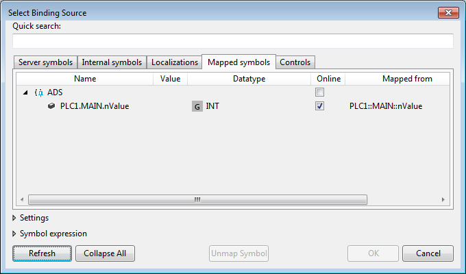 Create binding 4: