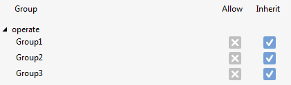 Configuring control access 8: