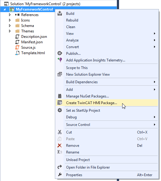 Creating a package 1: