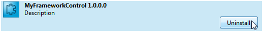 Uninstalling a package 5: