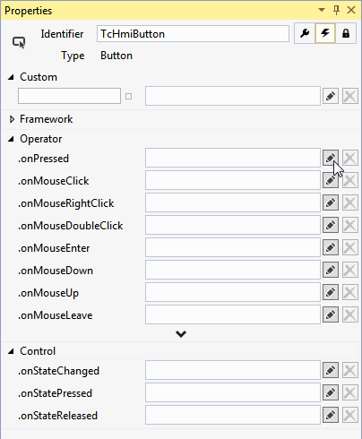 Actions and Conditions Editor 1: