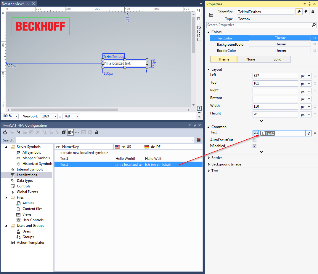 TwinCAT HMI Configuration 16: