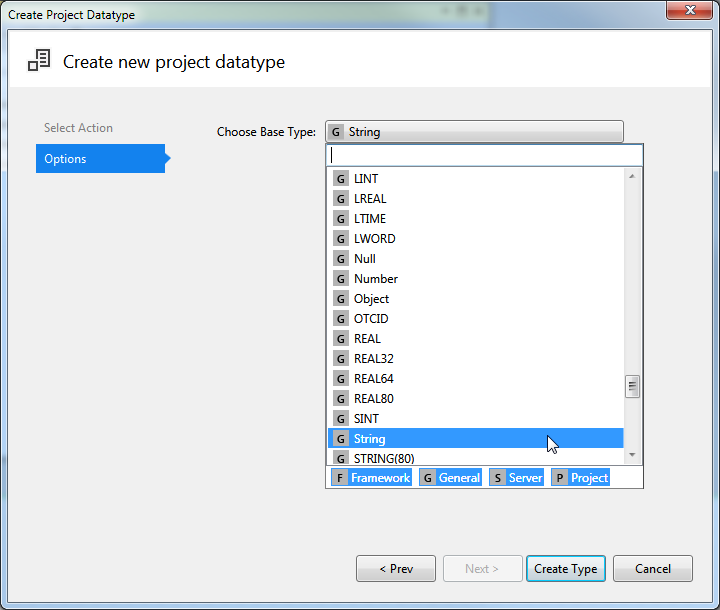 Expand data type 1: