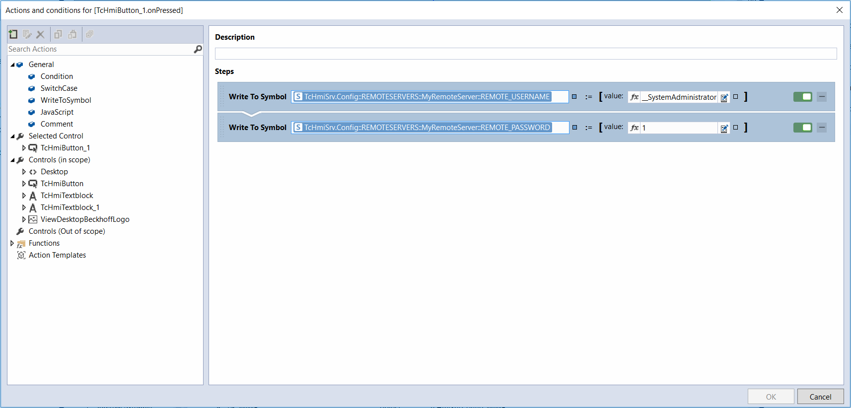 Changing the Configuration at Runtime 2: