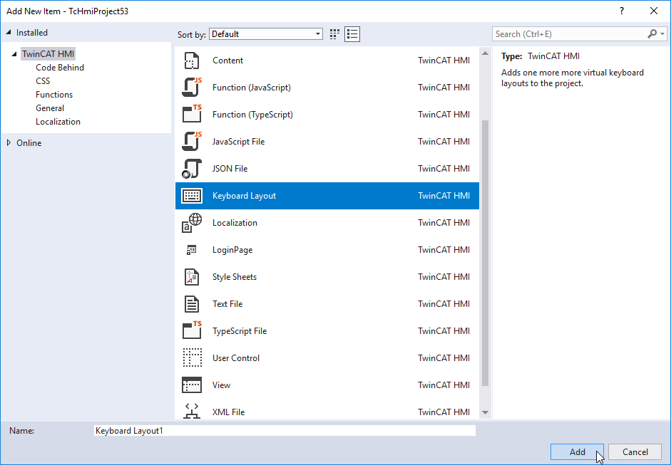 Keyboard layouts 3: