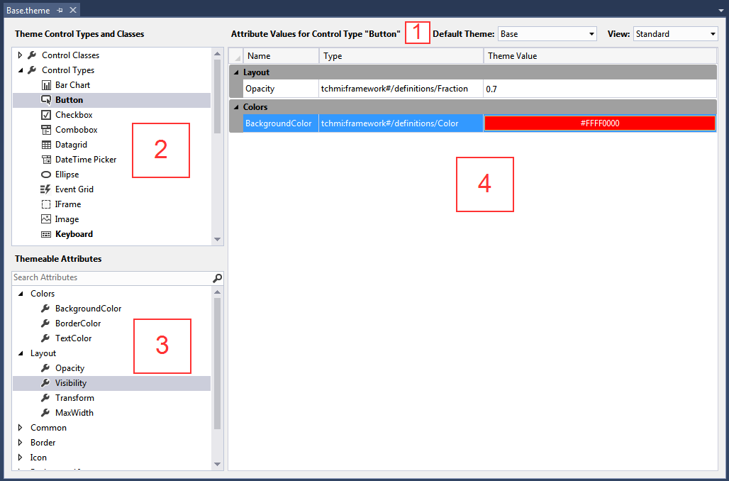 Theme editor 1: