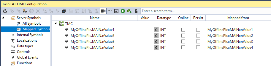 Offline symbols (TMC) 6:
