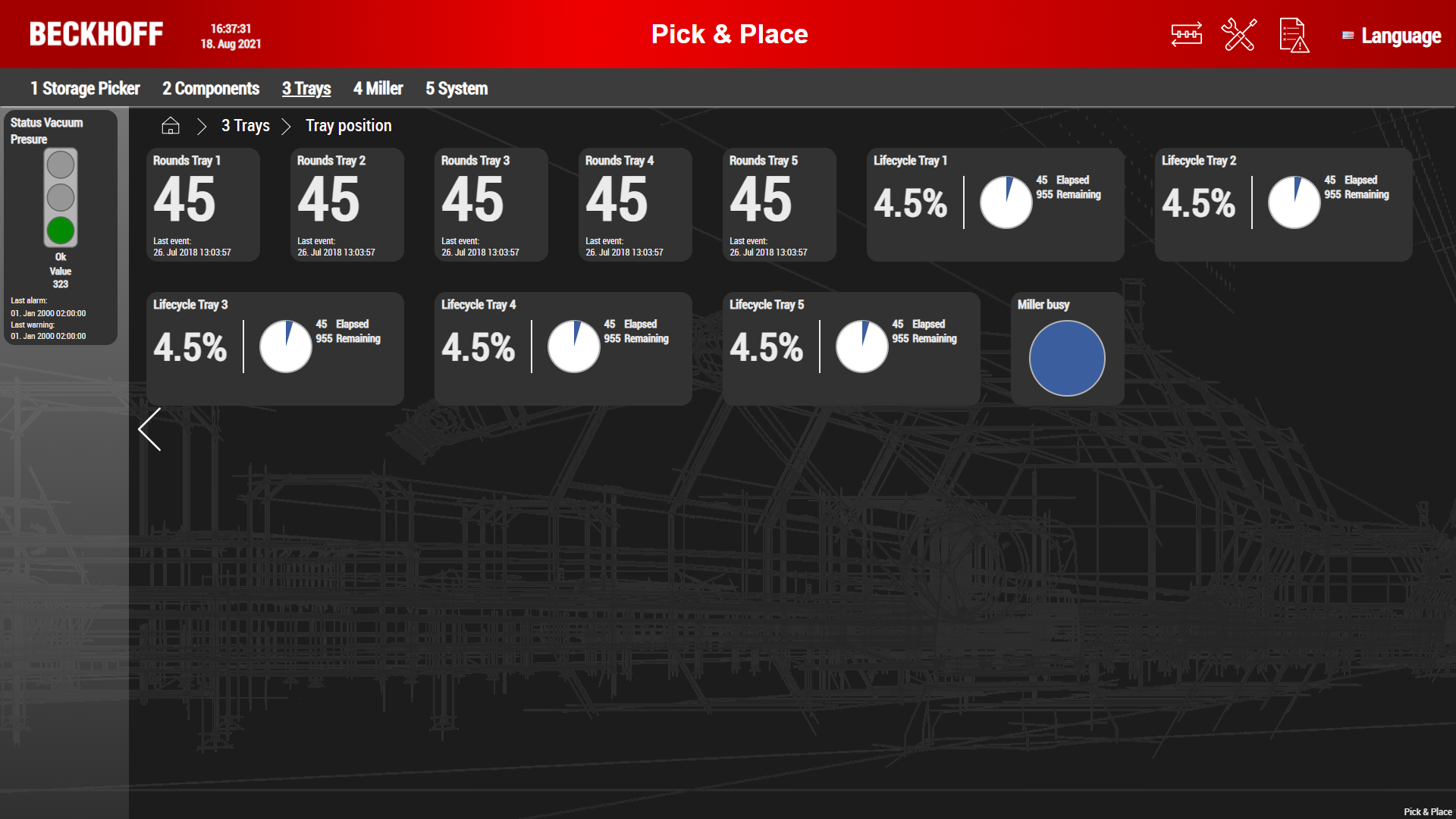Pick-and-place application 5: