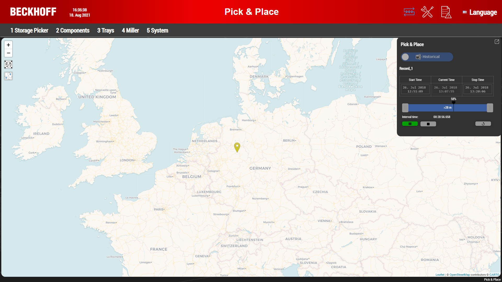 Pick-and-place application 4: