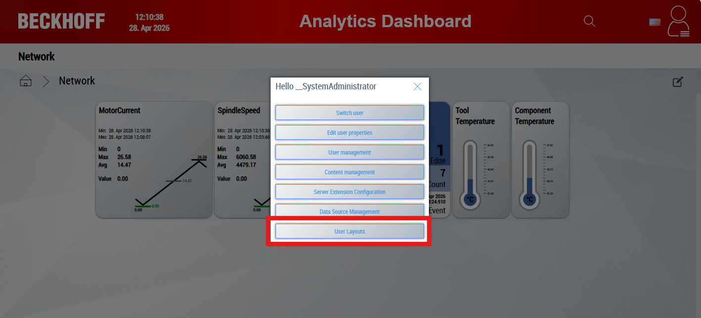 Managing layout configurations 2:
