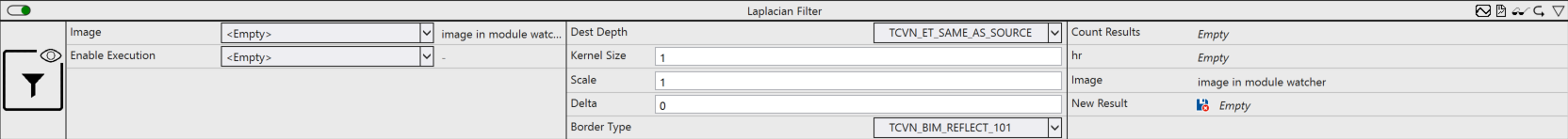 Laplacian filter 1: