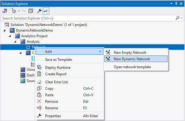Dynamic networks 2: