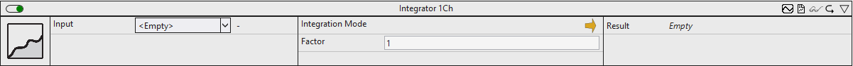 Integrator 1Ch 1: