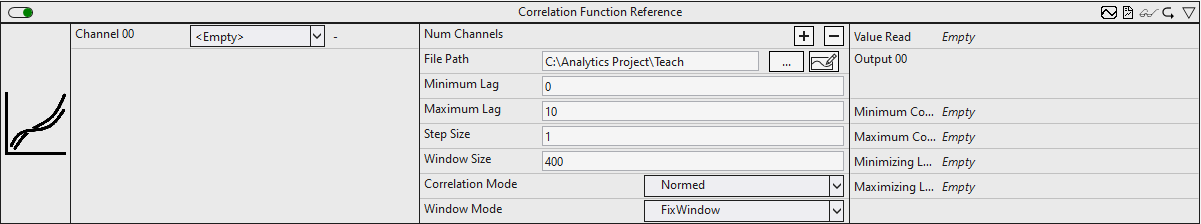 Correlation Function Reference 1:
