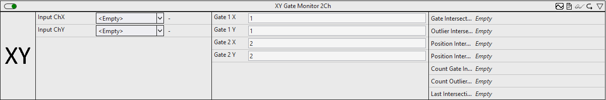 XY Gate Monitor 2Ch 1: