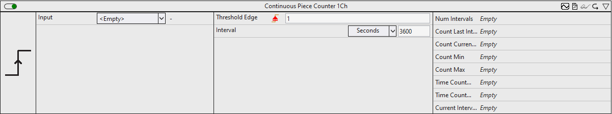 Continuous Piece Counter 1Ch 1:
