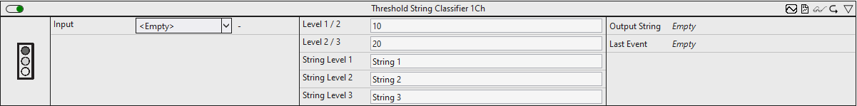 Threshold String Classifier 1Ch 1: