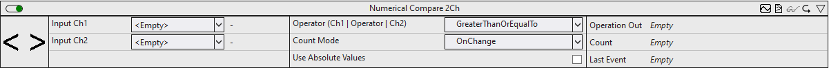 Numerical Compare 2Ch 1: