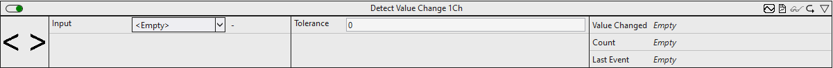 Detect Value Change 1Ch 1: