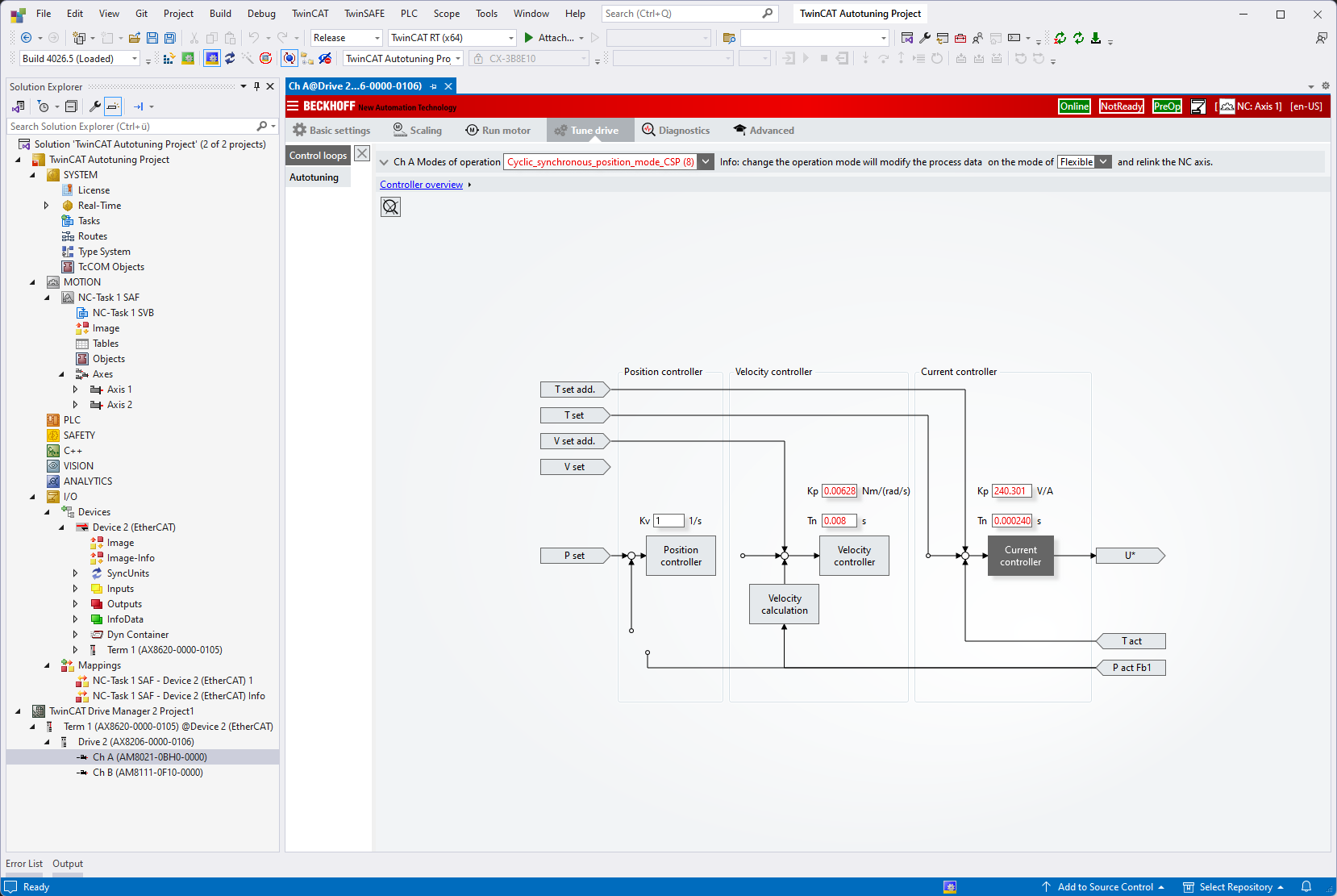 TwinCAT 3 Autotuning - First steps 8: