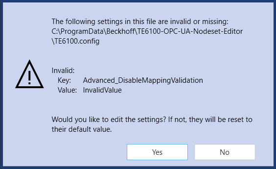 Application and project settings 2: